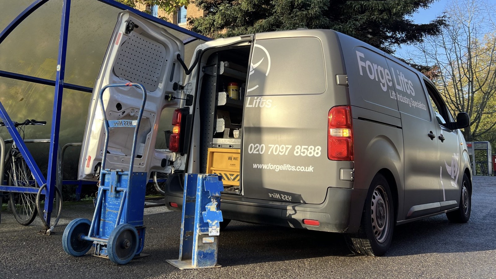 Forge Lifts service van